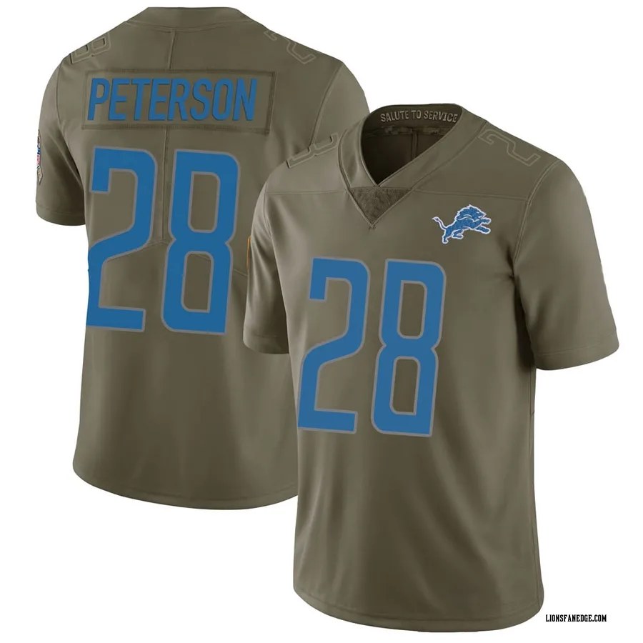 detroit lions adrian peterson jersey