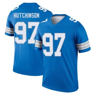 Aidan Hutchinson Detroit Lions Youth Legend 2nd Nike Jersey - Blue