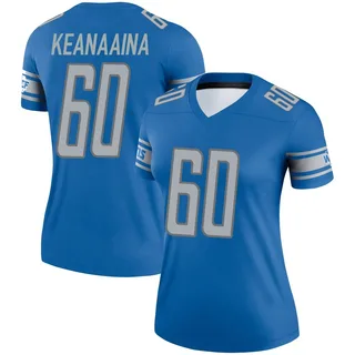 Aidan Keanaaina Detroit Lions Women's Legend Nike Jersey - Blue