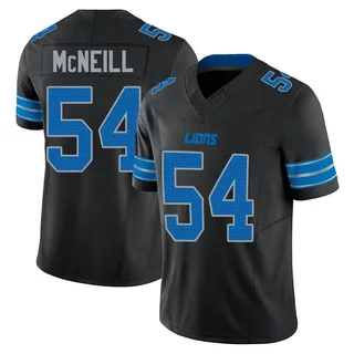 Alim McNeill Detroit Lions Men's Limited Alternate Vapor F.U.S.E. 2nd Nike Jersey - Black
