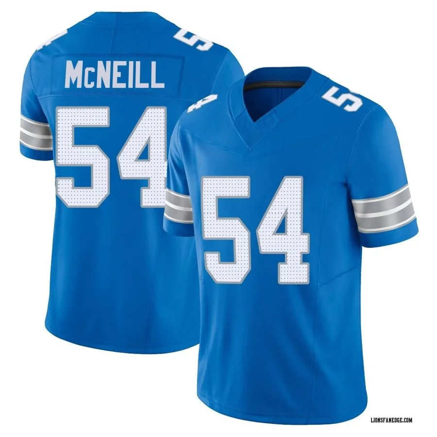 Alim McNeill Detroit Lions Men's Limited Vapor F.U.S.E. 2nd Nike Jersey - Blue