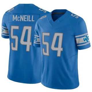 Alim McNeill Detroit Lions Men's Limited Vapor F.U.S.E. Jersey - Blue