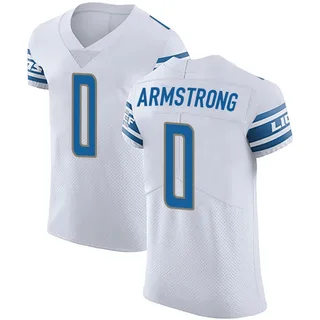 Andrew Armstrong Detroit Lions Men's Elite Vapor Untouchable Nike Jersey - White