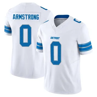 Andrew Armstrong Detroit Lions Men's Limited Vapor F.U.S.E. 2nd Nike Jersey - White