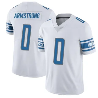Andrew Armstrong Detroit Lions Men's Limited Vapor Untouchable Nike Jersey - White