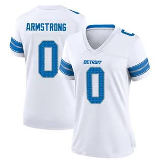 Andrew Armstrong Detroit Lions Women's Game 2nd Nike Jersey - White