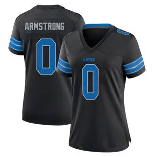Andrew Armstrong Detroit Lions Women's Game Alternate 2nd Nike Jersey - Black