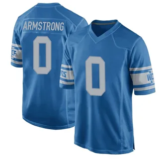 Andrew Armstrong Detroit Lions Youth Game Throwback Vapor Untouchable Nike Jersey - Blue