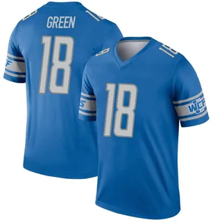 Antoine Green Detroit Lions Men's Legend Nike Jersey - Blue