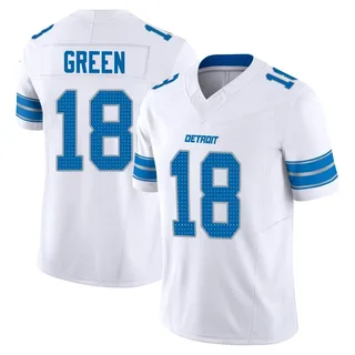 Antoine Green Detroit Lions Men's Limited Vapor F.U.S.E. 2nd Nike Jersey - White