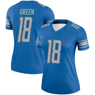 Antoine Green Detroit Lions Women's Legend Nike Jersey - Blue