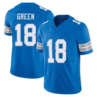 Antoine Green Detroit Lions Youth Limited Vapor F.U.S.E. 2nd Nike Jersey - Blue