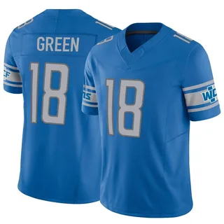 Antoine Green Detroit Lions Youth Limited Vapor F.U.S.E. Nike Jersey - Blue