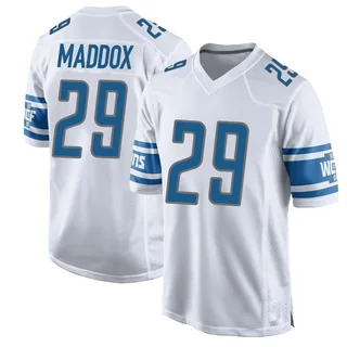 Avonte Maddox Detroit Lions Men's Game Nike Jersey - White