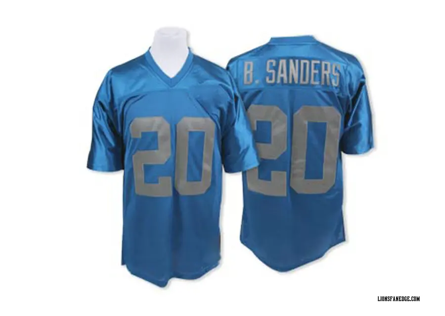 barry sanders authentic jersey