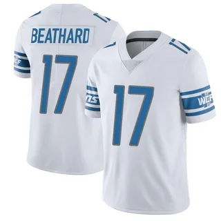 C.J. Beathard Detroit Lions Men's Limited Vapor Untouchable Nike Jersey - White
