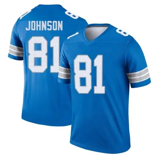 Calvin Johnson Detroit Lions Youth Legend 2nd Nike Jersey - Blue