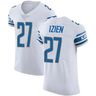 Christian Izien Detroit Lions Men's Elite Vapor Untouchable Nike Jersey - White