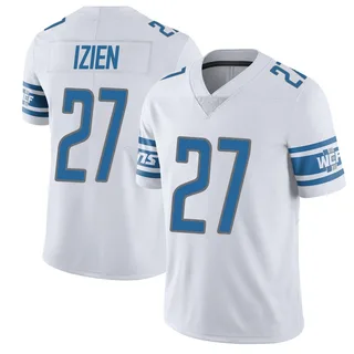 Christian Izien Detroit Lions Men's Limited Vapor Untouchable Nike Jersey - White