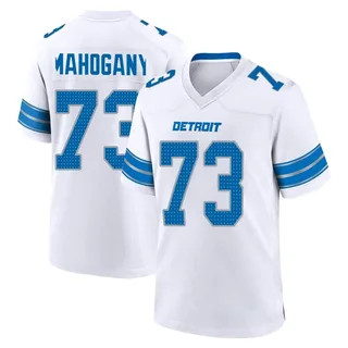 Christian Mahogany Detroit Lions Men's Game 2nd Nike Jersey - White