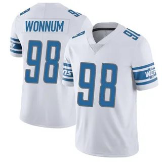 D.J. Wonnum Detroit Lions Youth Limited Vapor Untouchable Nike Jersey - White