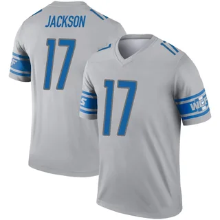 Dan Jackson Detroit Lions Men's Legend Inverted Nike Jersey - Gray