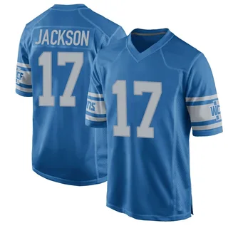 Dan Jackson Detroit Lions Youth Game Throwback Vapor Untouchable Nike Jersey - Blue