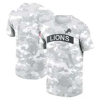 Detroit Lions 2024 Salute To Service Big & Tall Performance T-Shirt White