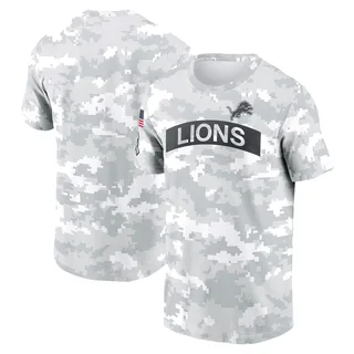 Detroit Lions 2024 Salute To Service Performance T-Shirt Arctic Camo