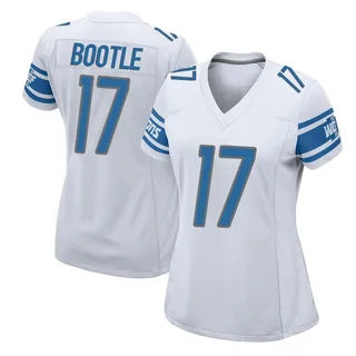 Dicaprio Bootle Detroit Lions Women's Game Nike Jersey - White