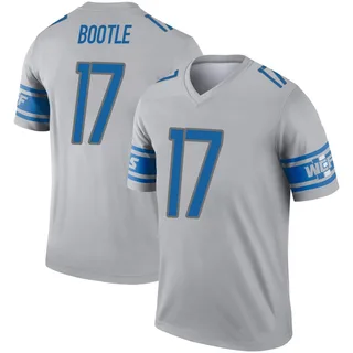 Dicaprio Bootle Detroit Lions Youth Legend Inverted Nike Jersey - Gray