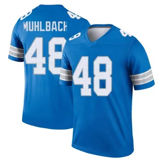 Don Muhlbach Detroit Lions Youth Legend 2nd Nike Jersey - Blue