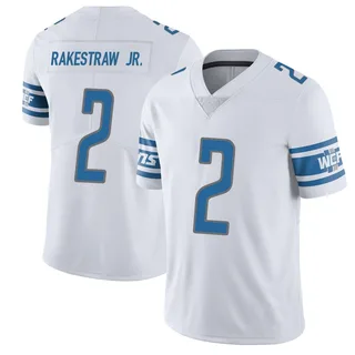 Ennis Rakestraw Jr. Detroit Lions Men's Limited Vapor Untouchable Nike Jersey - White