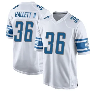 Erick Hallett II Detroit Lions Youth Game Nike Jersey - White