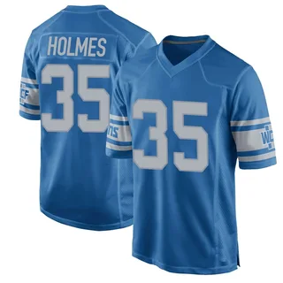 Gavin Holmes Detroit Lions Youth Game Throwback Vapor Untouchable Nike Jersey - Blue