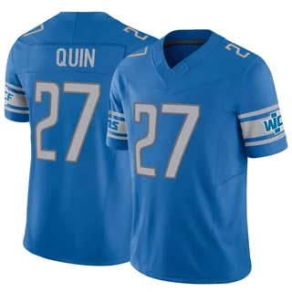 Glover Quin Detroit Lions Men's Limited Vapor F.U.S.E. Jersey - Blue