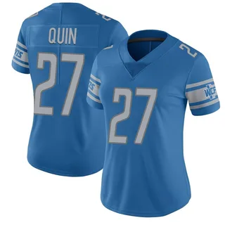Glover Quin Detroit Lions Women's Limited Team Color Vapor Untouchable Nike Jersey - Blue