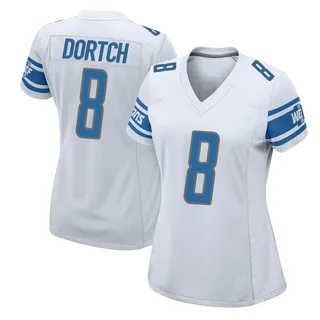 Greg Dortch Detroit Lions Women's Game Nike Jersey - White
