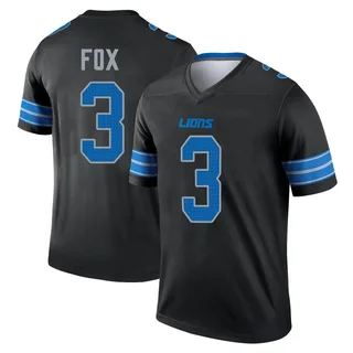 Jack Fox Detroit Lions Men's Legend Nike Jersey - Black