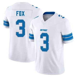 Jack Fox Detroit Lions Men's Limited Vapor F.U.S.E. 2nd Nike Jersey - White