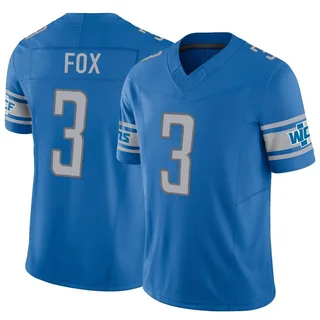 Jack Fox Detroit Lions Men's Limited Vapor F.U.S.E. Jersey - Blue