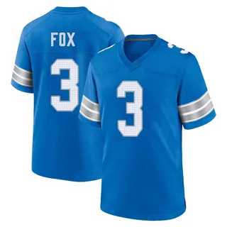 Jack Fox Detroit Lions Youth Game 2nd Nike Jersey - Blue