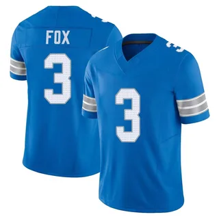 Jack Fox Detroit Lions Youth Limited Vapor F.U.S.E. 2nd Nike Jersey - Blue