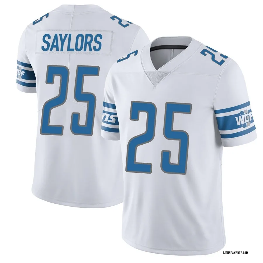 Jacob Saylors Detroit Lions Youth Limited Vapor Untouchable Nike Jersey - White