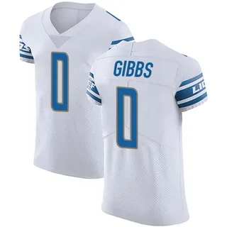 Jahmyr Gibbs Detroit Lions Men's Elite Vapor Untouchable Nike Jersey - White