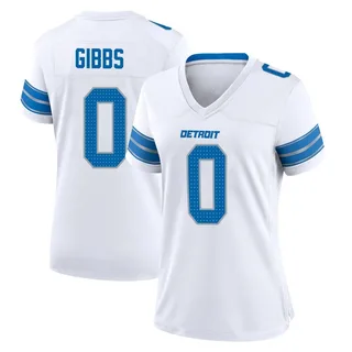 Jahmyr Gibbs Detroit Lions Women's Game 2nd Nike Jersey - White