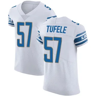 Jay Tufele Detroit Lions Men's Elite Vapor Untouchable Nike Jersey - White