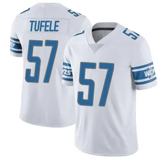 Jay Tufele Detroit Lions Men's Limited Vapor Untouchable Nike Jersey - White