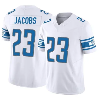 Jerry Jacobs Detroit Lions Men's Limited Vapor F.U.S.E. Nike Jersey - White