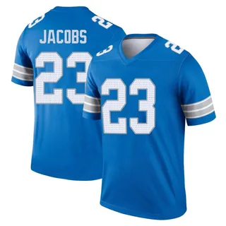 Jerry Jacobs Detroit Lions Youth Legend 2nd Nike Jersey - Blue